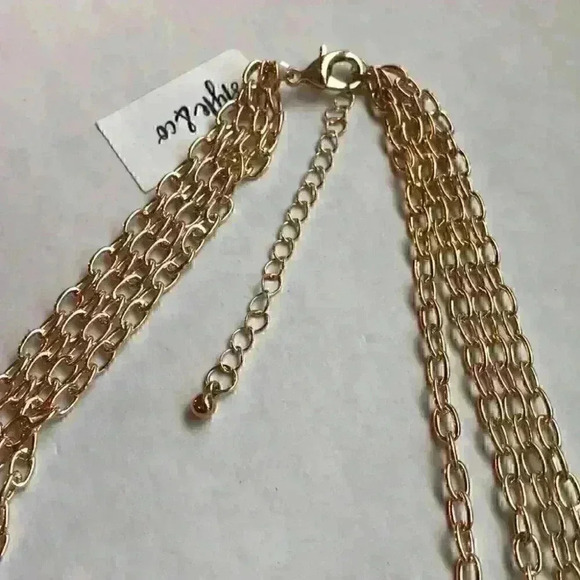 Style & Co new Gold Tone Shakey Tear Drop … - Picture 7 of 8